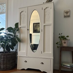 art nouveau cloak armoire